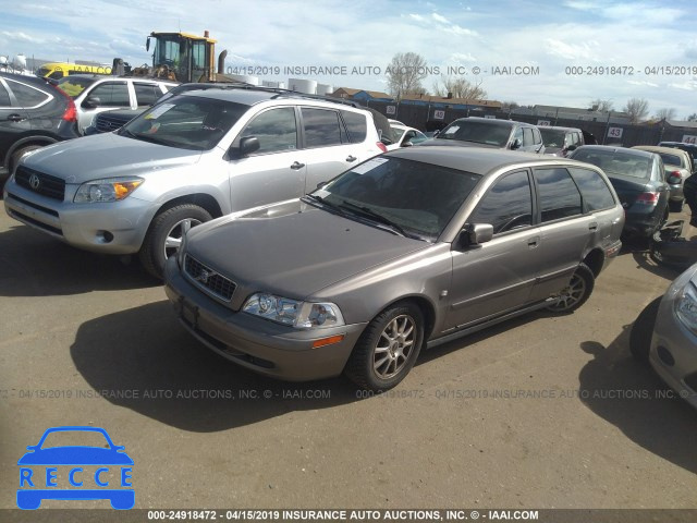 2004 VOLVO V40 1.9T YV1VW27544F081146 image 1