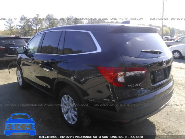 2019 HONDA PILOT LX 5FNYF5H14KB008778 image 1