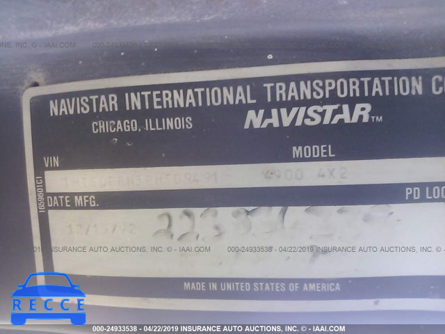 1993 INTERNATIONAL 4000 4900 1HTSDPP25PH509491 image 8