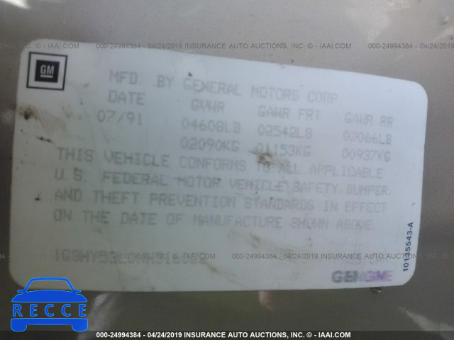 1992 OLDSMOBILE 88 ROYALE LS 1G3HY53L0NH316022 image 7
