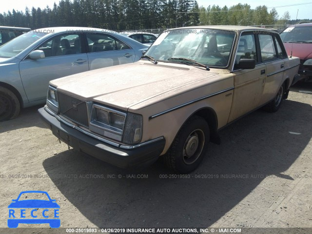 1984 VOLVO 244 DL/GL YV1AX8841E2025338 Bild 1