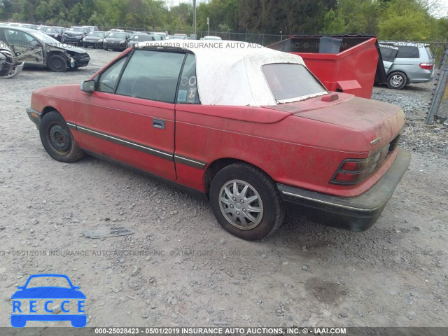 1991 DODGE SHADOW 3B3XP45K7MT595693 зображення 1