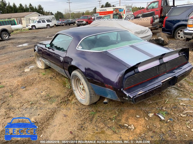 1979 PONTIAC FIREBIRD 2TB7Y9N189941 зображення 1