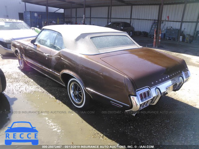 1972 OLDSMOBILE CUTLASS 00003J67M2M150047 image 2