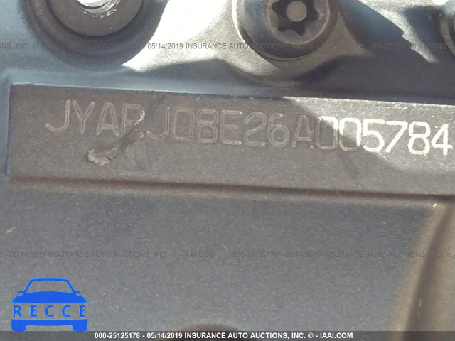 2006 YAMAHA FZ6 S JYARJ08E26A005784 image 9