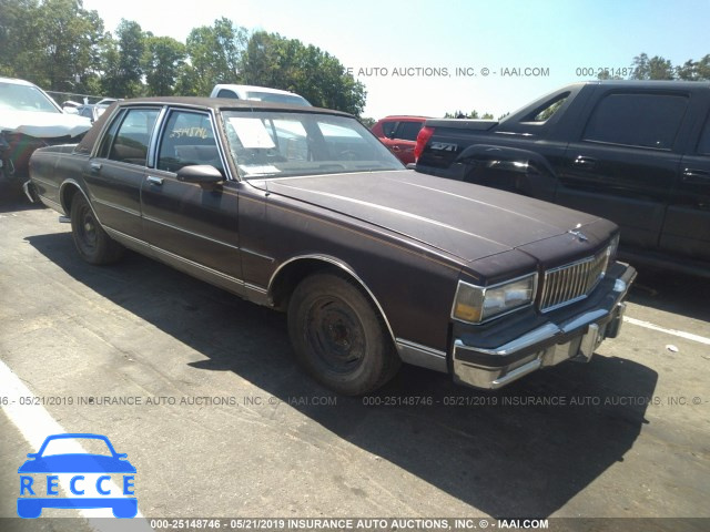 1987 CHEVROLET CAPRICE CLASSIC BROUGHAM 1G1BU51H7HX190003 image 0