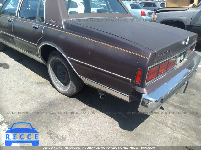 1987 CHEVROLET CAPRICE CLASSIC BROUGHAM 1G1BU51H7HX190003 image 5