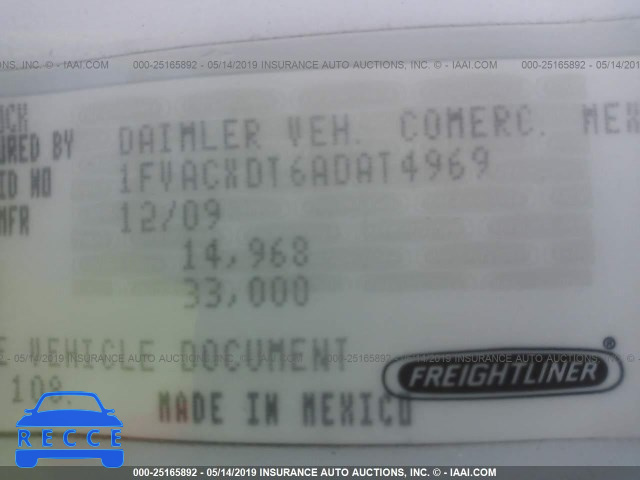 2010 FREIGHTLINER M2 106 MEDIUM DUTY 1FVACXDT6ADAT4969 image 8