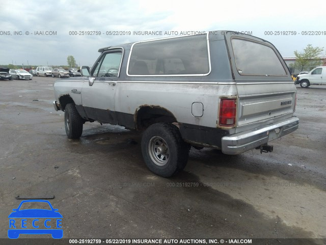 1988 DODGE RAMCHARGER AW-100 3B4GW12Y1JM832089 зображення 2