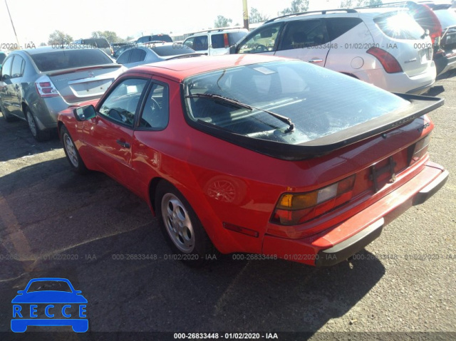 1989 PORSCHE 944 WP0AA0943KN451131 image 2