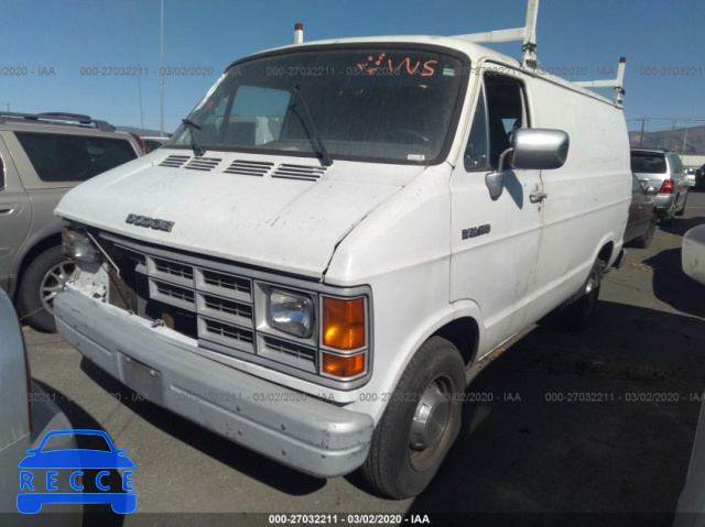 1992 DODGE RAM VAN B150 2B7GB11X7NK105991 image 2