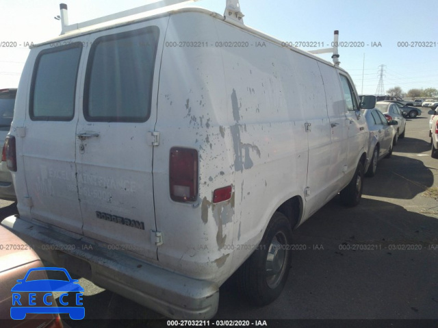 1992 DODGE RAM VAN B150 2B7GB11X7NK105991 image 4