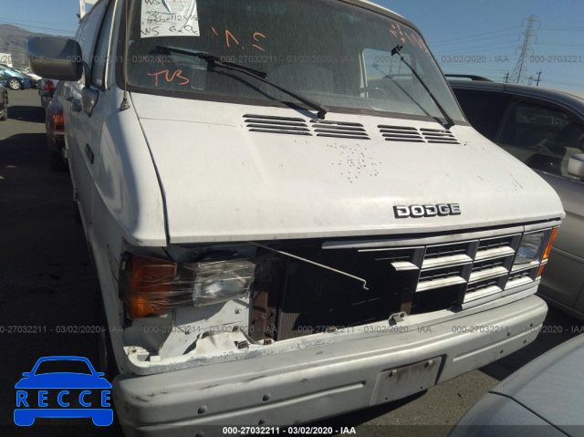 1992 DODGE RAM VAN B150 2B7GB11X7NK105991 image 5