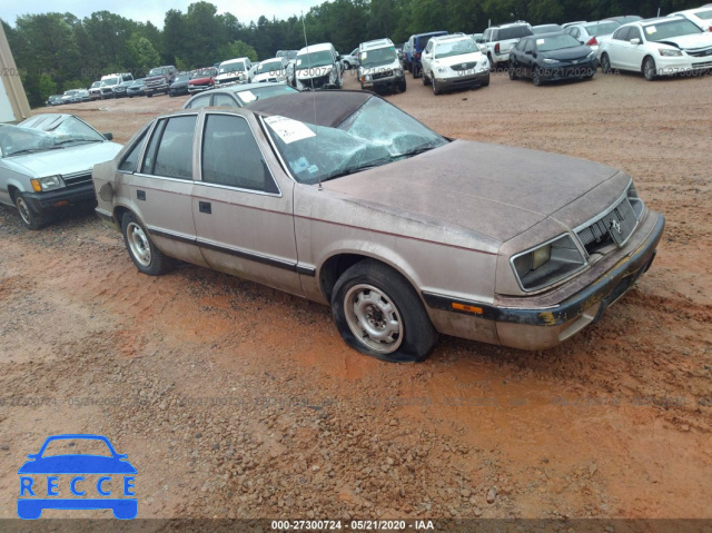 1986 CHRYSLER LEBARON GTS 1C3BH48K7GN162224 зображення 0