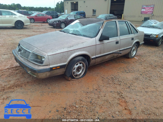 1986 CHRYSLER LEBARON GTS 1C3BH48K7GN162224 image 1