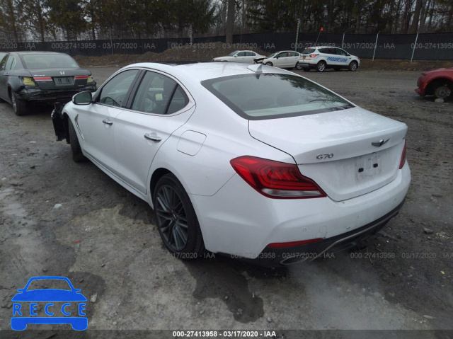 2019 GENESIS G70 ELITE KMTG74LE3KU014013 image 2