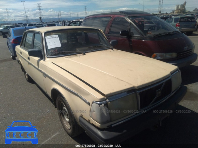 1986 VOLVO 244 DL/GL YV1AX8849G1156722 image 0