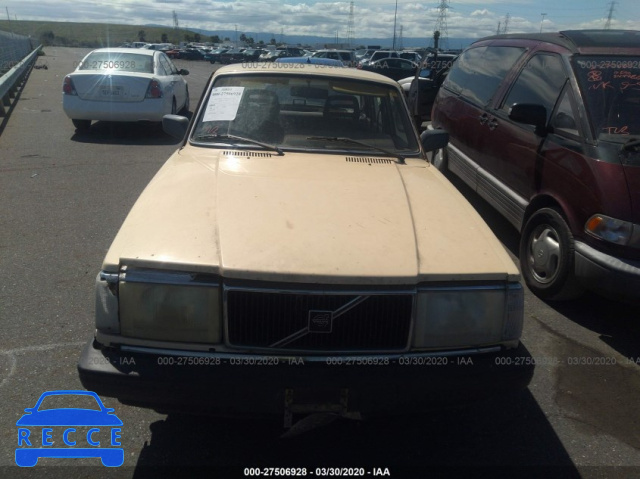 1986 VOLVO 244 DL/GL YV1AX8849G1156722 image 5