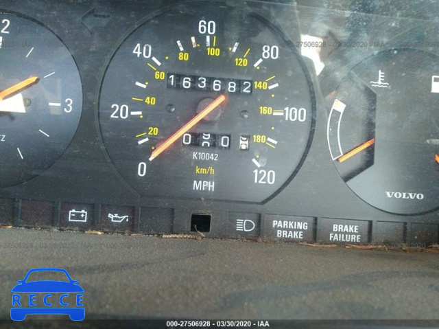 1986 VOLVO 244 DL/GL YV1AX8849G1156722 image 6