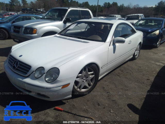 2000 MERCEDES-BENZ CL 500 WDBPJ75J0YA002356 зображення 1