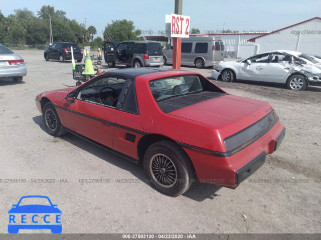 1984 PONTIAC FIERO SPORT 1G2AM37R8EP222190 image 2