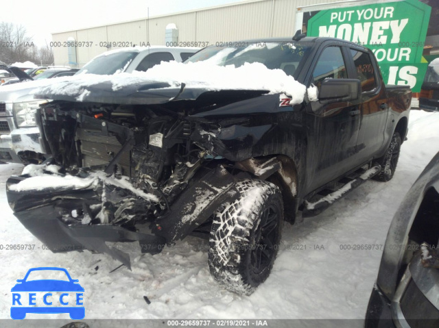 2021 CHEVROLET SILVERADO 1500 CUSTOM TRAIL BOSS 3GCPYCEF2MG143135 зображення 1