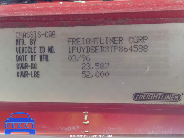 1996 FREIGHTLINER FLD FLD120 1FUYDSEB3TP864588 image 8