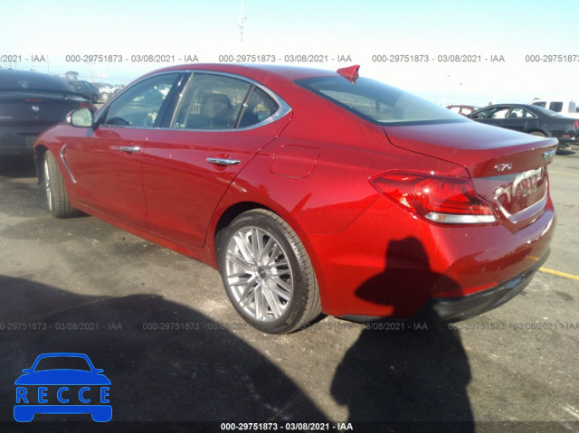 2020 GENESIS G70 2.0T KMTG34LA2LU056005 image 2