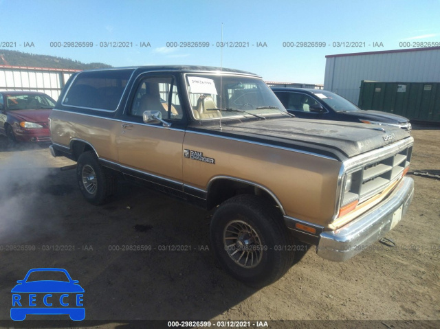 1986 DODGE RAMCHARGER AW-100 3B4GW12WXGM643433 Bild 0