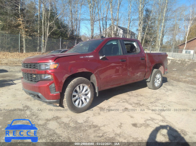 2021 CHEVROLET SILVERADO 1500 CUSTOM 1GCPYBEK1MZ155042 image 1