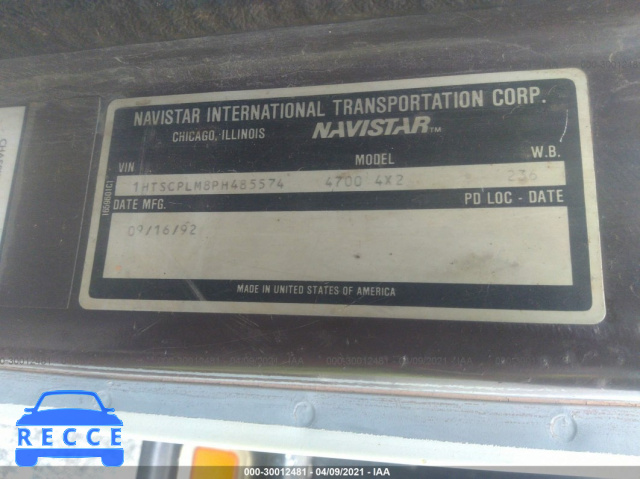 1993 INTERNATIONAL 4000 4700 1HTSCPLM8PH485574 image 8
