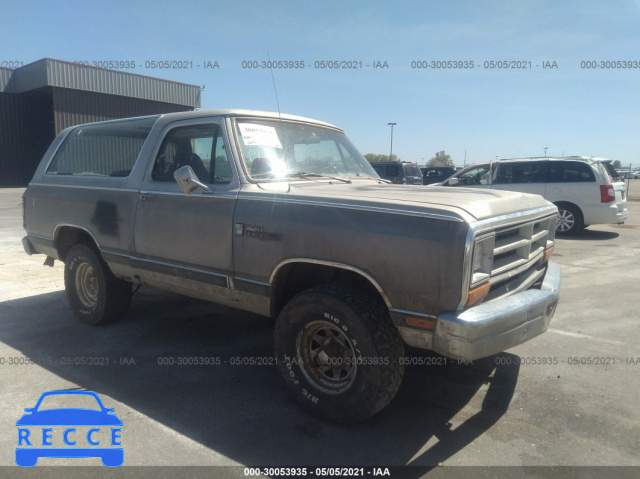 1989 DODGE RAMCHARGER AW-100 3B4GM17Y4KM929643 зображення 0