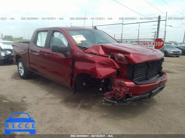 2021 CHEVROLET SILVERADO 1500 CUSTOM 1GCPWBEK7MZ214228 image 0