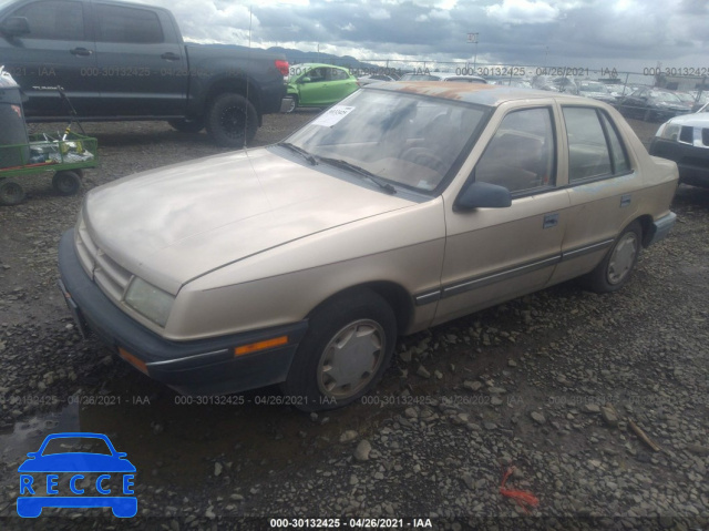 1991 DODGE SHADOW  1B3XP48K1MN648058 зображення 1