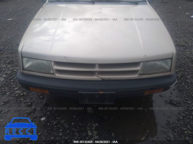 1991 DODGE SHADOW  1B3XP48K1MN648058 зображення 5