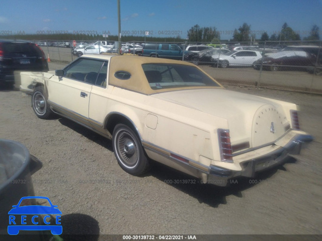 1977 LINCOLN CONTINENTAL  7Y89A899349 image 2