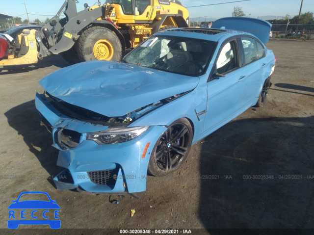 2015 BMW M3  WBS3C9C50FP804453 зображення 1