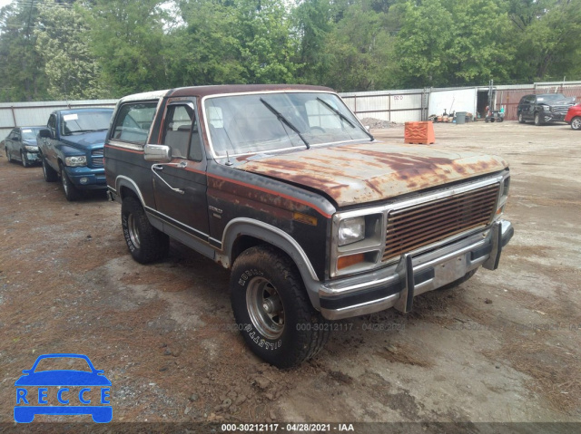 1984 FORD BRONCO U100 1FMEU15G8ELA18429 image 0