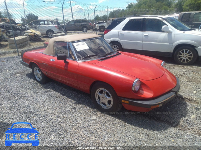 1983 ALFA ROMEO VELOCE 2000 SPIDER ZARBA5411D1016767 image 0