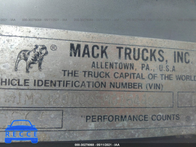 1995 MACK 600 DM600 1M2B209C8SM016440 зображення 8
