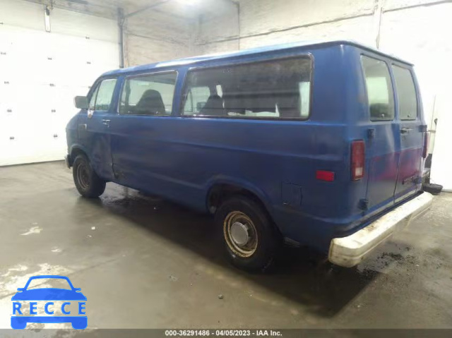 1987 DODGE RAM WAGON B250 2B4HB21T9HK301388 image 2