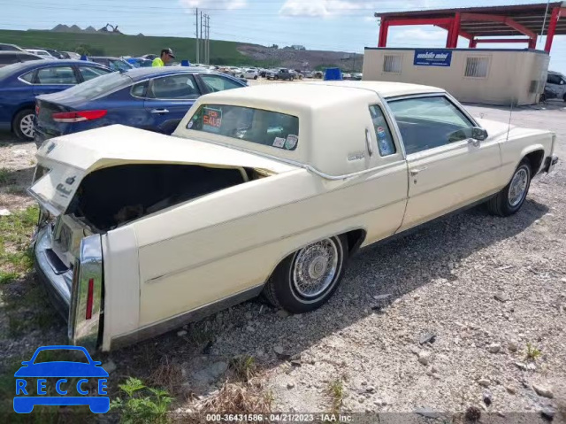 1984 CADILLAC FLEETWOOD BROUGHAM 1G6AW4788E9046249 зображення 3