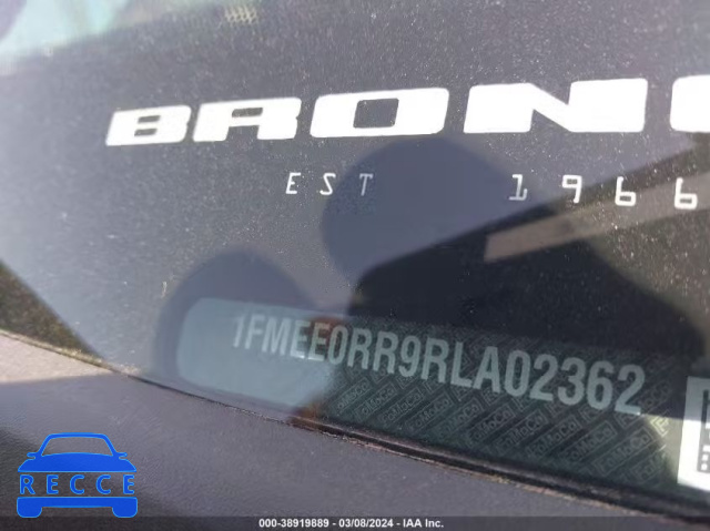 2024 FORD BRONCO RAPTOR 1FMEE0RR9RLA02362 image 8