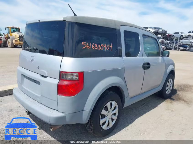 2005 HONDA ELEMENT LX 5J6YH183X5L015153 зображення 3