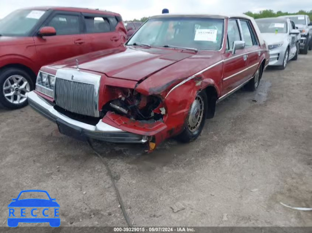 1985 LINCOLN CONTINENTAL 1MRBP97F3FY717003 зображення 1