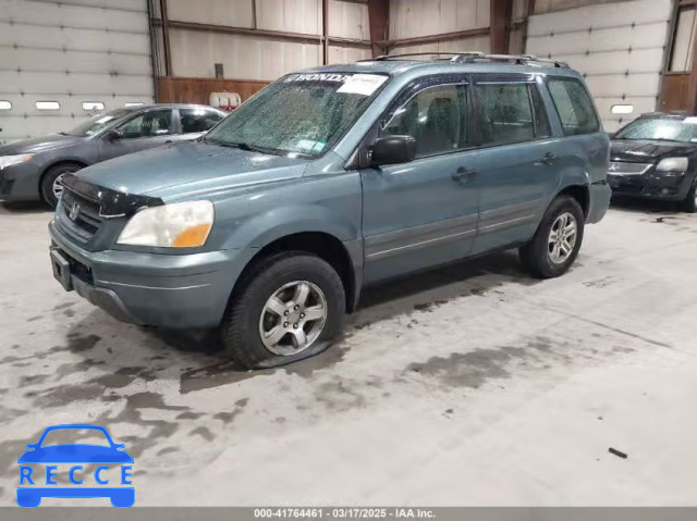 2005 HONDA PILOT LX 2HKYF181X5H543306 image 1