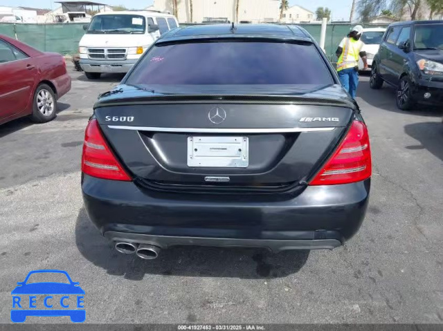 2009 MERCEDES-BENZ S 600 WDDNG76X09A273645 зображення 5