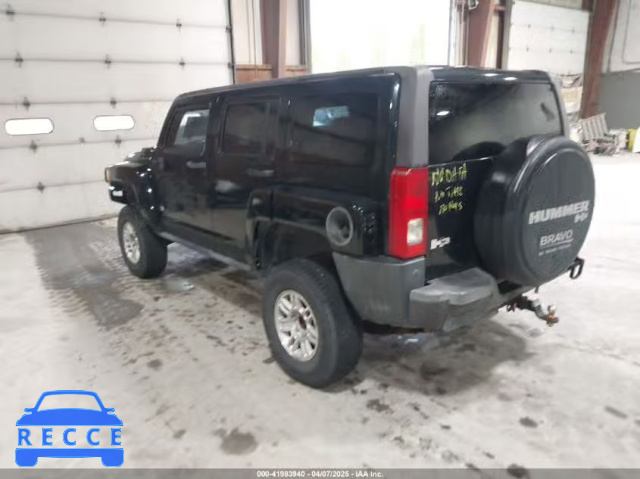 2007 HUMMER H3 SUV 5GTDN13E978223884 image 2