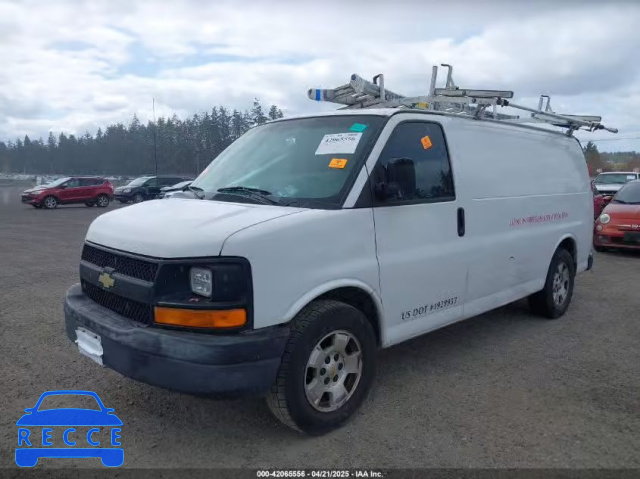 2013 CHEVROLET EXPRESS WORK VAN 1GCSGAFX0D1111985 image 1