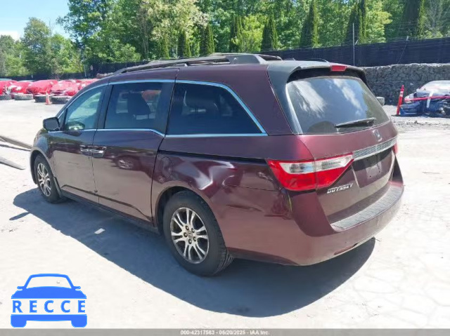 2011 HONDA ODYSSEY EX-L 5FNRL5H69BB078950 image 2